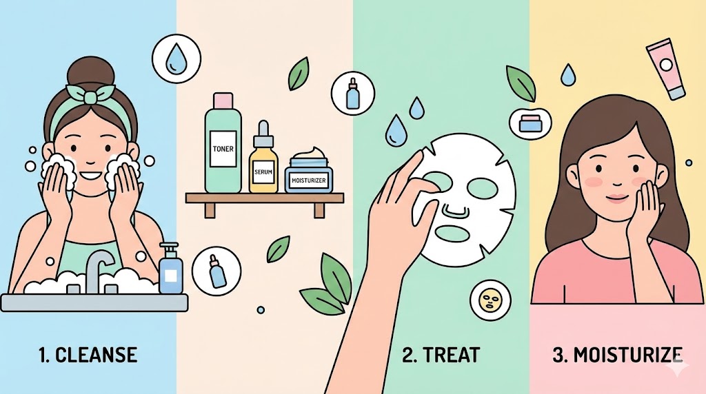 Pharmacist checking vitamin supplement ingredients and pill size for quality Digital Device Concept